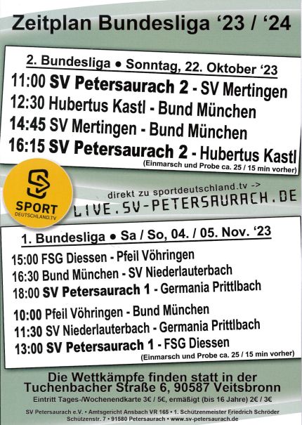 Flyer Petersaurach 2023 Hinten